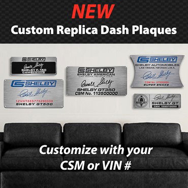 Dash Plaques