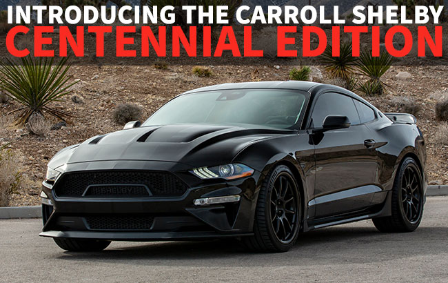 Carroll Shelby Centennial Edition Mustang