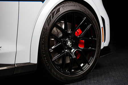 Shelby Raptor 18 inch aluminum forged wheels