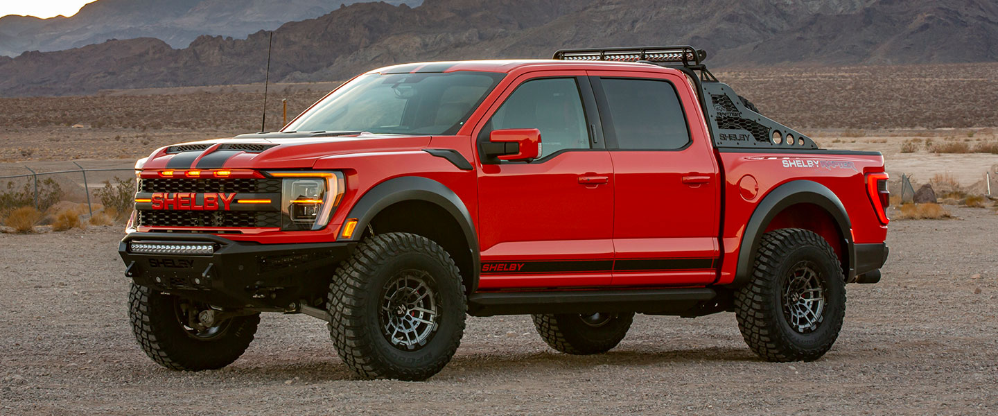 New Shelby Raptor Is a Blinged-Out, Off-Road Beast